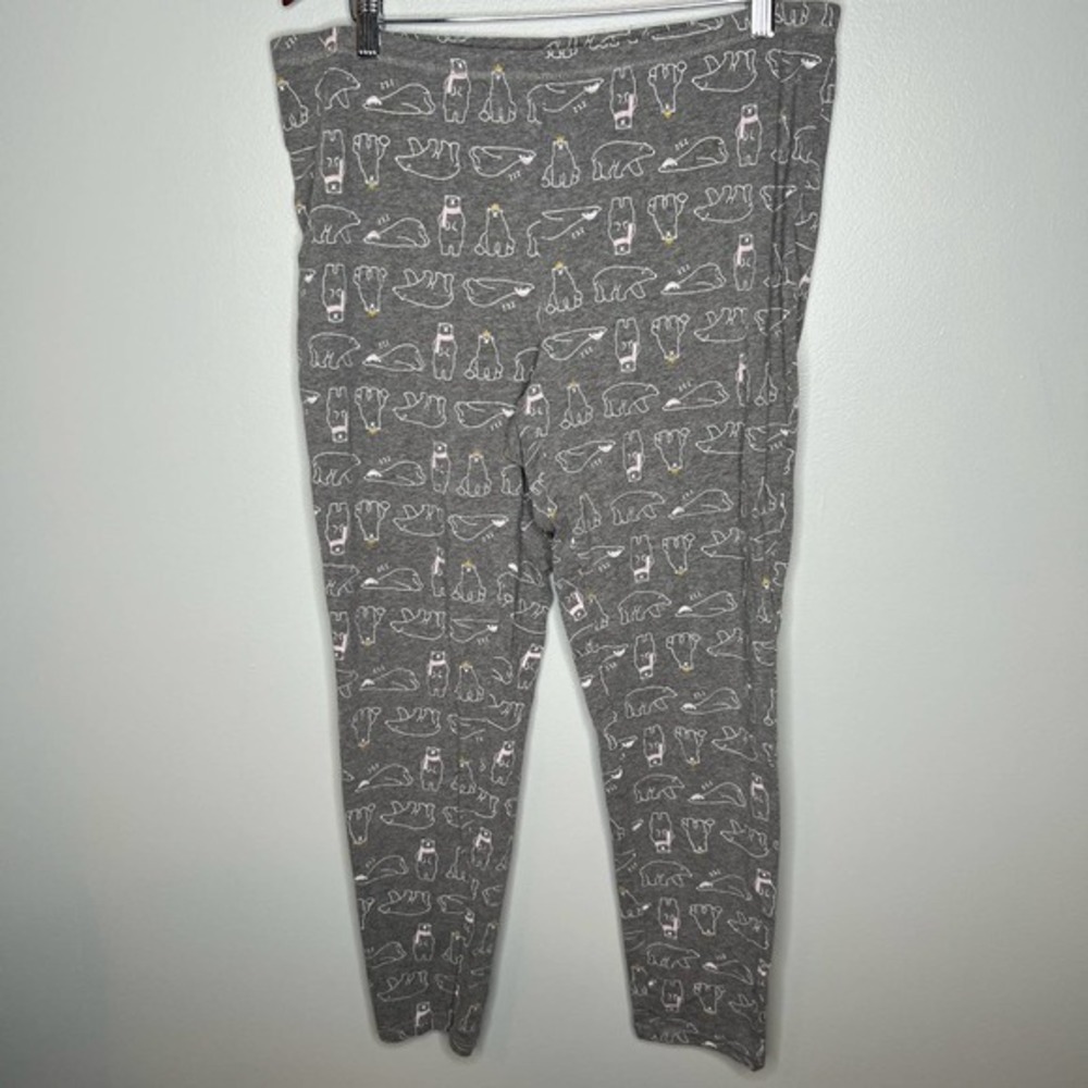 Jenni intimates I'd rather be sleeping cozy spell out pajama 2 piece set XL - Picture 6 of 10